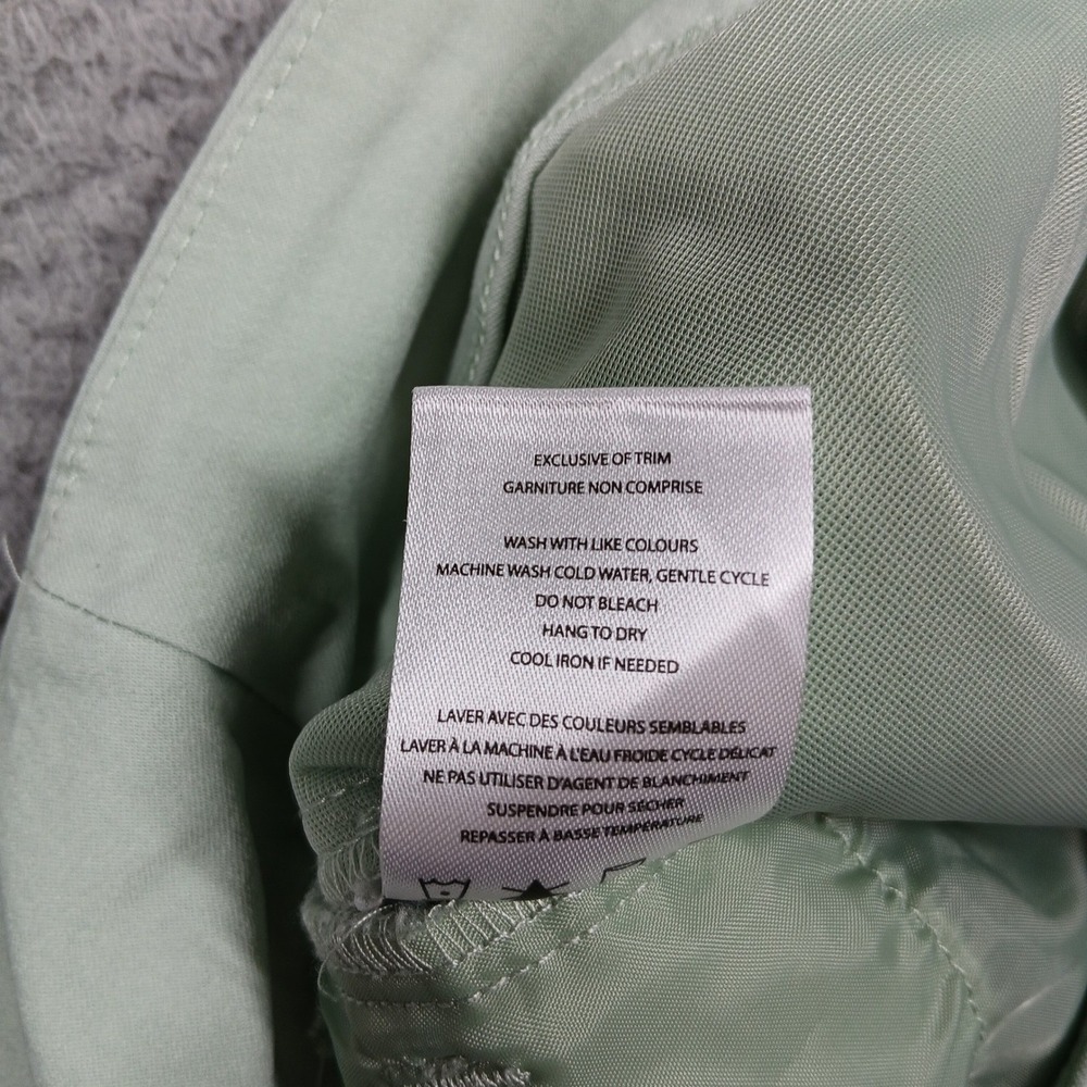 Swing Control 8001SW Golf Capri Pants Womens 14 Green Rayon Stretch EUC - Picture 6 of 8